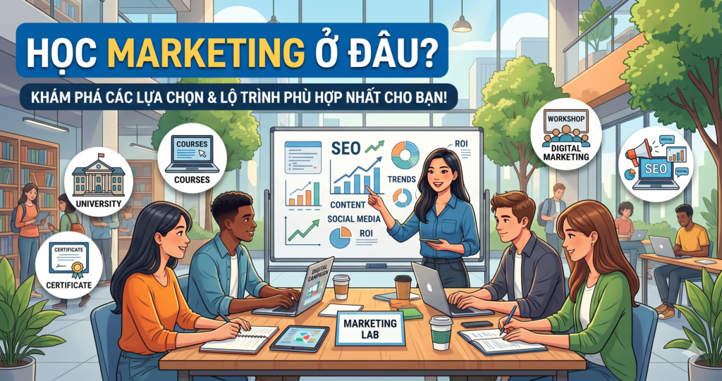 Một mét vuông năm người dạy Marketing": Người trái ngành nên bắt đầu học từ đâu?